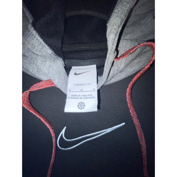 Nike Mens Medium - Thermafit Colorblock Pullover Hoodie - Zippered Pockets - Picture 6 of 10